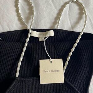 BNWT! Favorite Daughter knit dress with pearls size xs